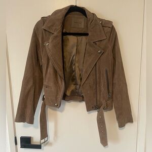 BlankNYC Suede Moto Jacket - XS